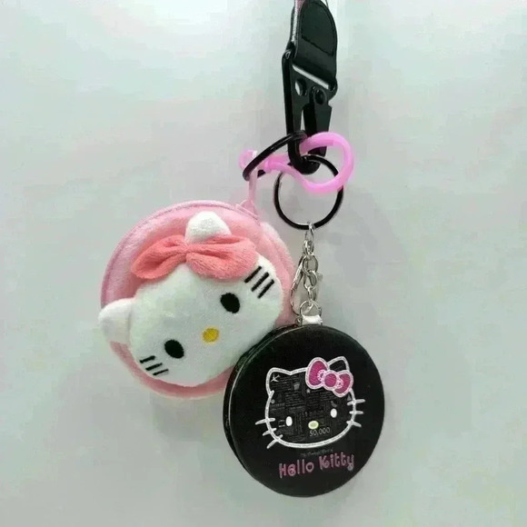 Hello Kitty Coin Purse Keychain & Mirror Keychain Bundle - Picture 3 of 7